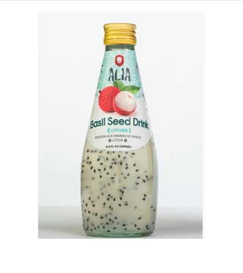 ALIA Basil Seed Drink litchee