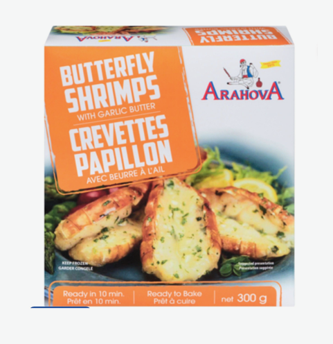 ARAHOVA Butterfly Shrimps 12X300g