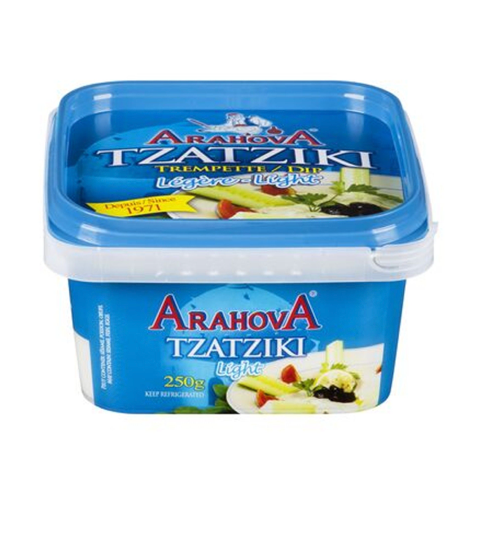 ARAHOVA Light Tzatziki Dip 6 X 250g
